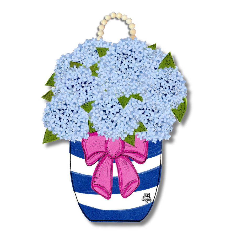 Door Hanger - Hydrangea Large