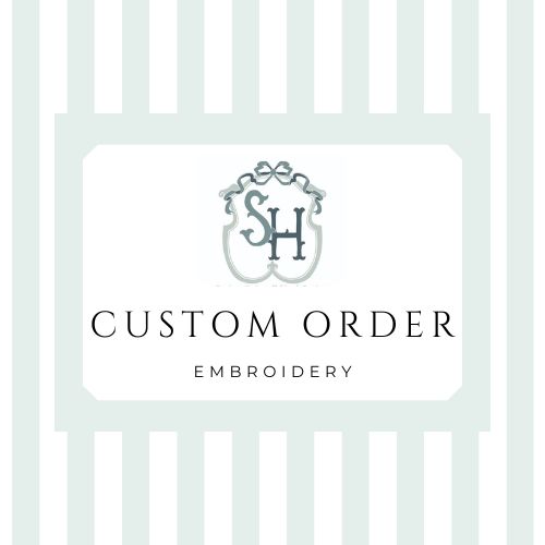 Custom Embroidery Listing