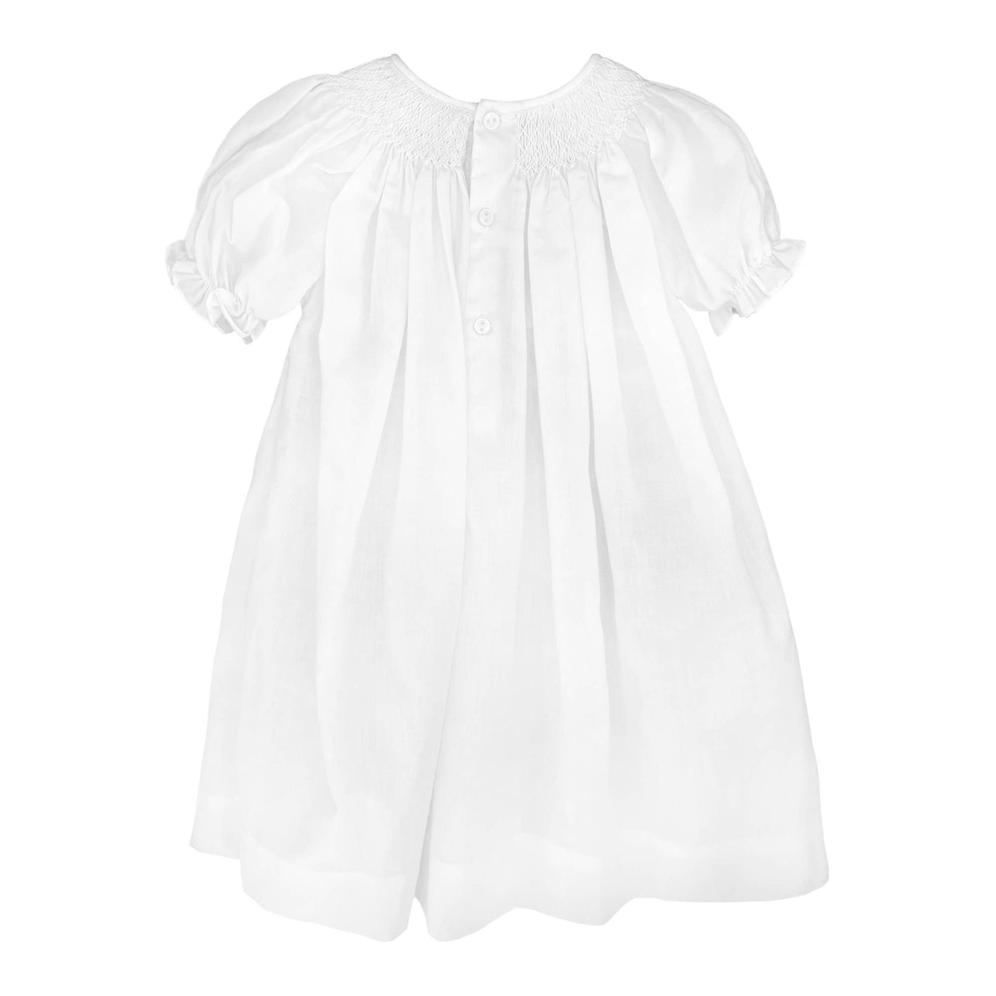 Smocked Daygown with Embroidery