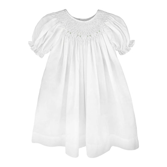 Smocked Daygown with Embroidery