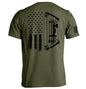 Compound Bow & Flag Tee