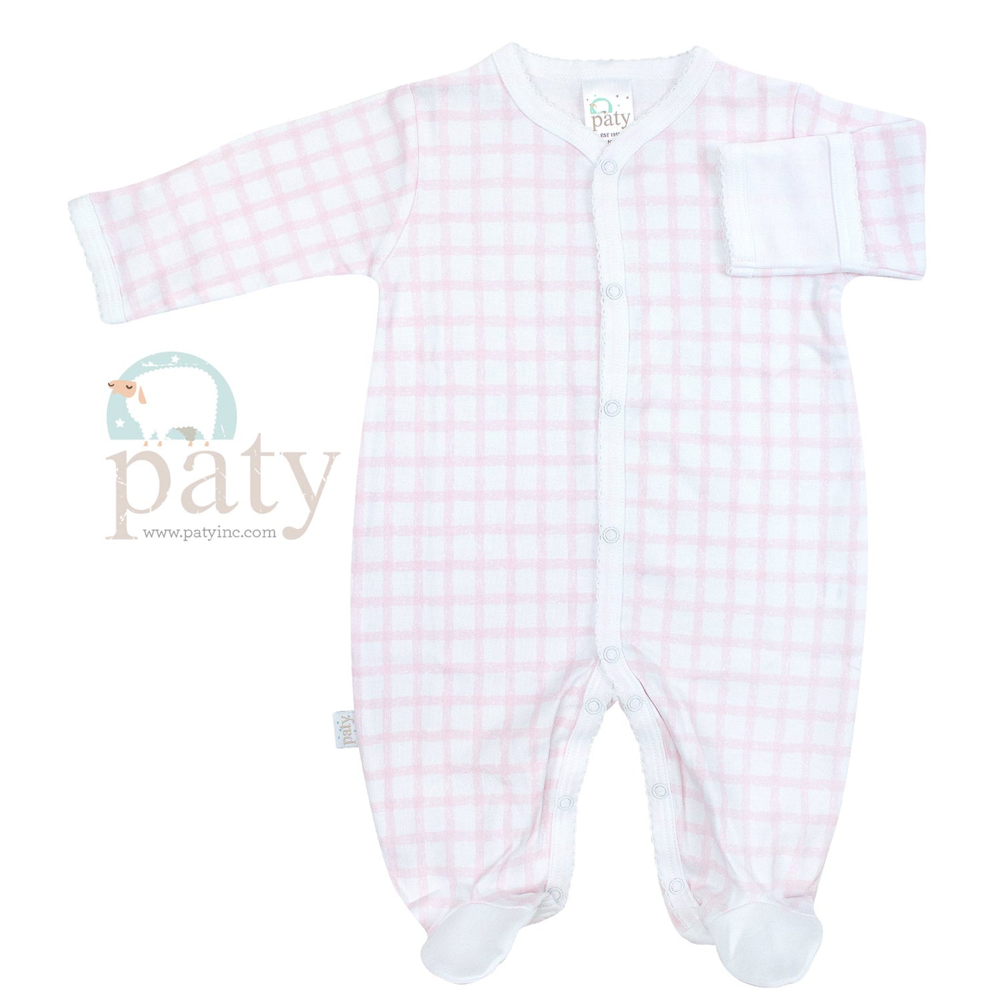 Paty Pink Pima Footie