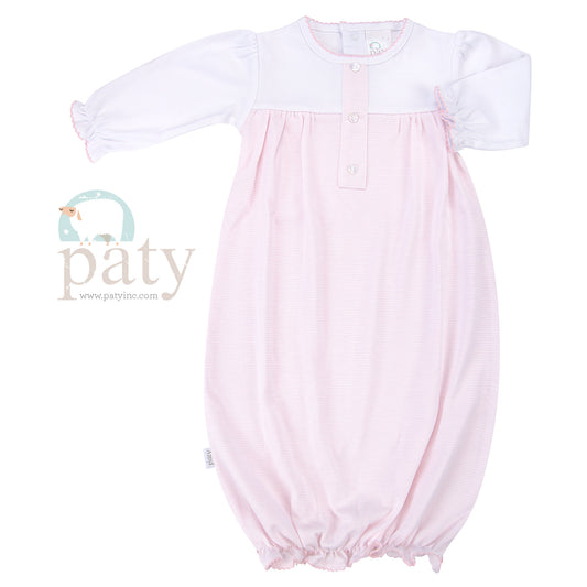 Paty Pink Sweet Stripes Gown