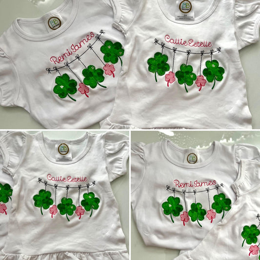 St. Patrick's Day Clothesline Shirt